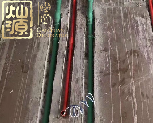 南寧裝修公司&mdash;&mdash;廣西燦源裝飾施工現場